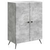 vidaXL Puse Betona pelēks 66 x 34,5 x 90 cm Inženierijas koks