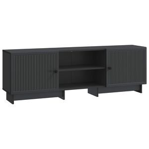 vidaXL Televizora skapī&scaron;a Melns 150 x 31 x 50 cm Inženierijas koks