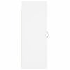 vidaXL sienas skapītis, balts, 34,5x34x90 cm, inženierijas koks