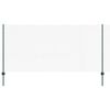 vidaXL Metināts žogs ar stabiem 50 x 1,2 m PVC pārklāts tērauds Zaļa