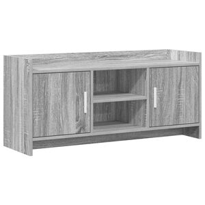 vidaXL Televizora skapī&scaron;a 102 x 33 x 47 cm Pelēks Sonoma