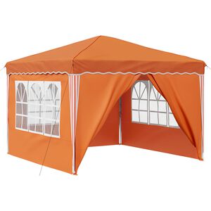vidaXL Pop-up svinību teltis 288 x 288 x 245 cm Oranža Oksforda audums