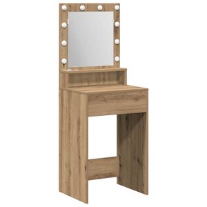 vidaXL Dressing galds Artisānā ozols 50 x 41 x 135 cm