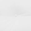vidaXL Atpakaļ spilvens Balts 160 x 24 x 50 cm audums