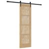 vidaXL Slīdo&scaron;ās durvis ORKDAL 61 x 198,5 cm Priedes masīvkoks