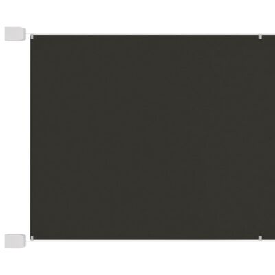 vidaXL vertikāla markīze, pelēka, 180x1200 cm, Oksfordas audums