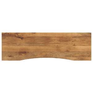 vidaXL galda virsma ar izliekumu, 160x50x2,5 cm, mango masīvkoks