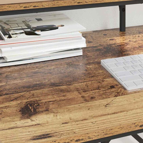 vidaXL Galds Vecs koks 100 x 50 x 90 cm Inženierijas koks