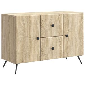 vidaXL Puse Sonomas ozols 89 x 34,5 x 60 cm Inženierijas koks