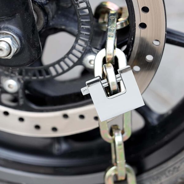 vidaXL Piekarāmā slēdzene 6 pcs Sudraba 4,2 x 1,9 x 4 cm Dzelzs