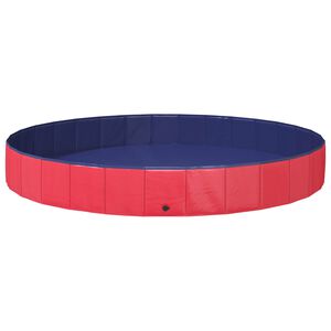vidaXL Bērnu peldē&scaron;anas басейн &Oslash;300 x 38 cm Apaļ&scaron; Sarkana paredzēts