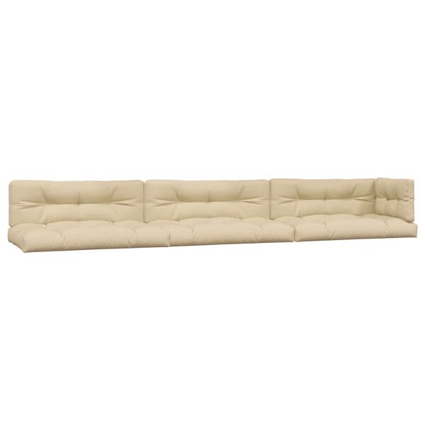 vidaXL 6-daļīgs dārza pale&scaron;u dīvāna komplekts ar matračiem, akācija