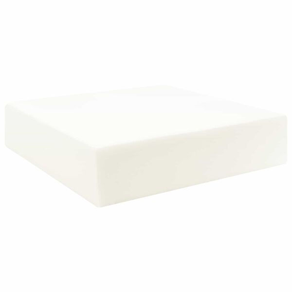 vidaXL Sēdvietas spilvens Melna 40 x 40 x 11 cm PU putas