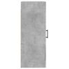 vidaXL sienas skapītis, 34,5x34x90cm, inženierijas koks, betona pelēks
