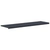 vidaXL Logu palodze Antracīts ar koka tekstūru 120 x 40 x 4,5 cm PVC