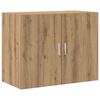 vidaXL Sienas skapis Artisan Ozols 80 x 42,5 x 64 cm Inženierijas koks
