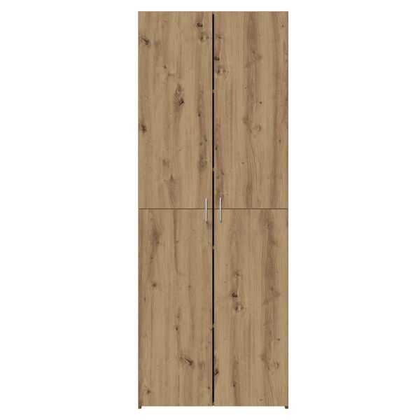 vidaXL Augstais skapītis 2 pcs Artisānā ozols 70 x 42,5 x 185 cm
