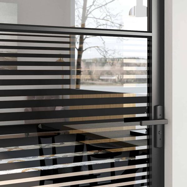 vidaXL Iekštelpu durvis Melna 102.5 x 201.5 cm