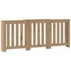 vidaXL Radiatora Vāks Ozolkoka 205 x 21,5 x 83,5 cm Inženierijas koks