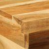 vidaXL Sienas televizora skapis 40x30x19 cm Akācijas masīvkoka