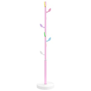 vidaXL mēteļu pakaramais, rozā, 172 cm, pulverkrāsota dzelzs