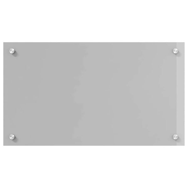 vidaXL Virtuves aizsargpanelis 2 pcs Gai&scaron;i pelēks 70 x 40 cm