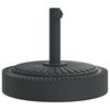 vidaXL saulessarga pamatne ar riteņiem, &Oslash;38 / 48 mm kātiem, 25 kg