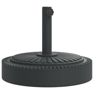 vidaXL saulessarga pamatne ar riteņiem, &Oslash;38 / 48 mm kātiem, 25 kg