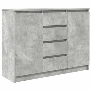 vidaXL kumode ar atvilktnēm, 100,5x35x76 cm, inženierijas koks