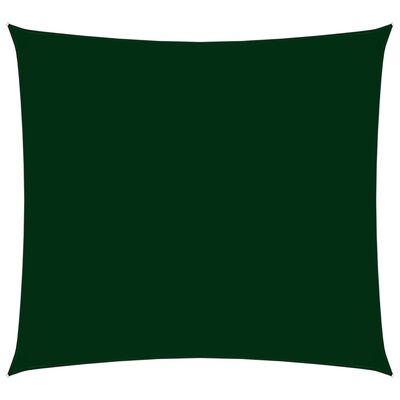 vidaXL saulessargs, 2,5x2,5 m, kvadrāta, tumši zaļš oksforda audums