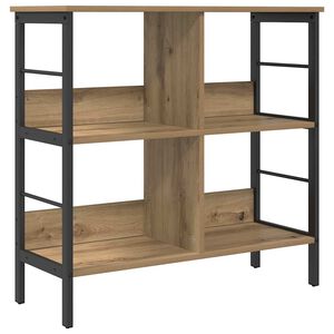 vidaXL Grāmatu plaukts 4 līmeņi 82 x 32 x 79 cm Inženierijas koks