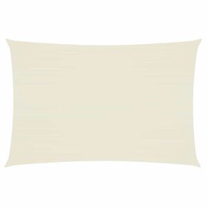 vidaXL saulessargs, 2x4m, taisnstūra forma, krēmkrāsas oksforda audums