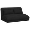 vidaXL Grīdas krēsls Melns 110 x 82 x 55 cm Samts
