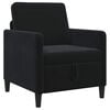 vidaXL Sofas ar uzglabā&scaron;anu Melns 72 x 78 x 87 cm Poliesters