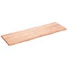 vidaXL vannasistabas letes virsma 160x50x(2-4)cm apstrādāts masīvkoks