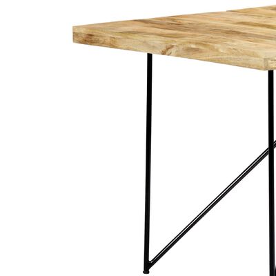 vidaXL virtuves galds, 180x90x76 cm, mango masīvkoks