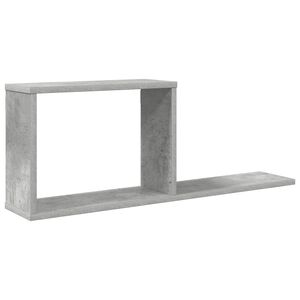 vidaXL Peldo&scaron;ie plaukti Betona pelēks 80 x 15 x 30 cm