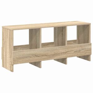 vidaXL Žurnālu statīvs Sonoma ozols 102 x 30 x 45 cm