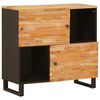 vidaXL Sānu skapis Brūna 80 x 33 x 75 cm Cieta mango koksne