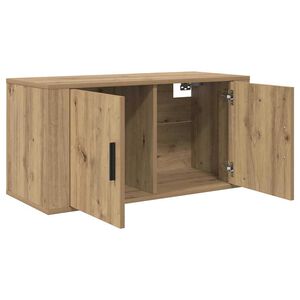 vidaXL Sienas montēts TV skapis 80 x 34.5 x 40 cm amatnieku ozola