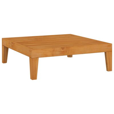 vidaXL dārza galds, 68,5x68,5x24 cm, akācijas masīvkoks