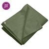 vidaXL brezenta pārklājs, 260 g/m&sup2;, 4x4 m, zaļ&scaron;, HDPE
