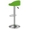 vidaXL bāra krēsls, zaļa mākslīgā āda