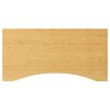 vidaXL rakstāmgalda virsma, 110x55x2,5 cm, bambuss