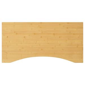 vidaXL rakstāmgalda virsma, 110x55x2,5 cm, bambuss