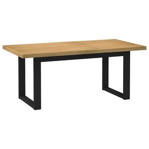 vidaXL Ēdamistabas galds "NOAIN" U-veida kājas 180x90x75 cm
