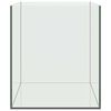 vidaXL Akvārijs ar uzglabā&scaron;anu Caurspīdīgs 60 x 35 x 40 cm Stikls