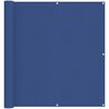 vidaXL Balkona ekrāns Zila 110 x 800 cm Oksforda audums