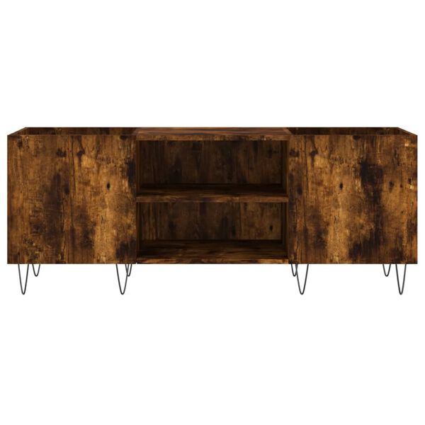 vidaXL ierakstu skapītis, 121x38x48 cm, inženierijas koks, ozolkoka