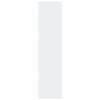 vidaXL stūra skapītis, balts, 33x33x132 cm, inženierijas koks